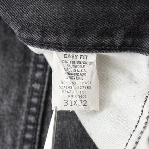 90s GAP black denim pants "made in USA" [W31L31.5相当] 古着