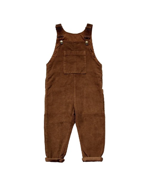 【The Simple Folk】The Wild and Free Dungaree - RUST(12-18m/18-24m)