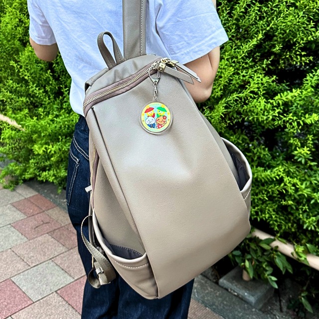 アクリルキーホルダー【雪の宿】【ぱりんこ】ホワミル・チャミル・ぱるん・りるん