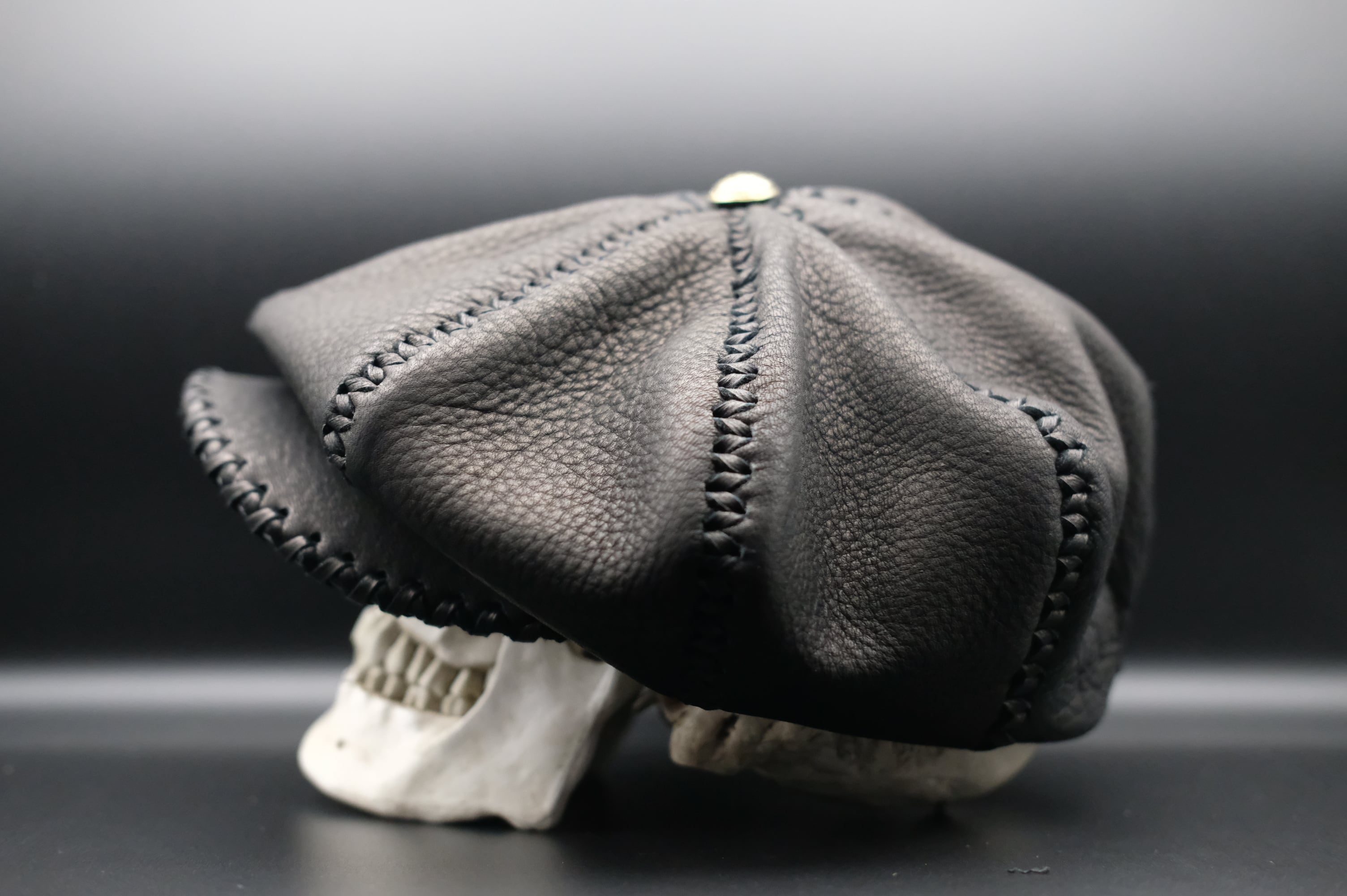 レザーキャスケットJohnny Black・予約受付販売 | Bobby Art Leather