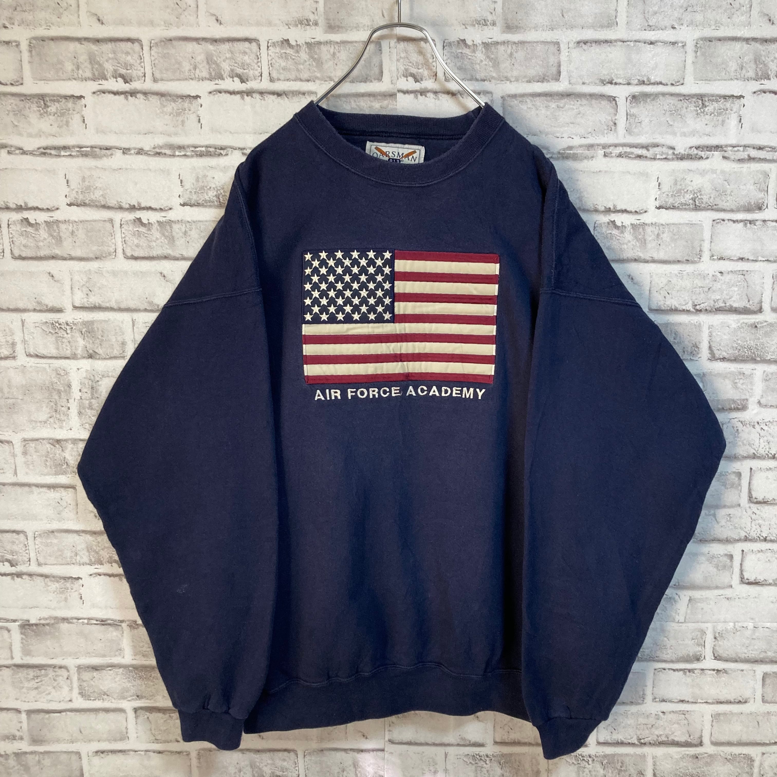 OARSMAN913】L/S Sweat XL Made in USA 90s ”AIR FORCE ACADEMY” USA ...