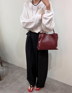 【新作5％OFF・3日間】2Pocket Pin-tuck Wide Slacks_3colors