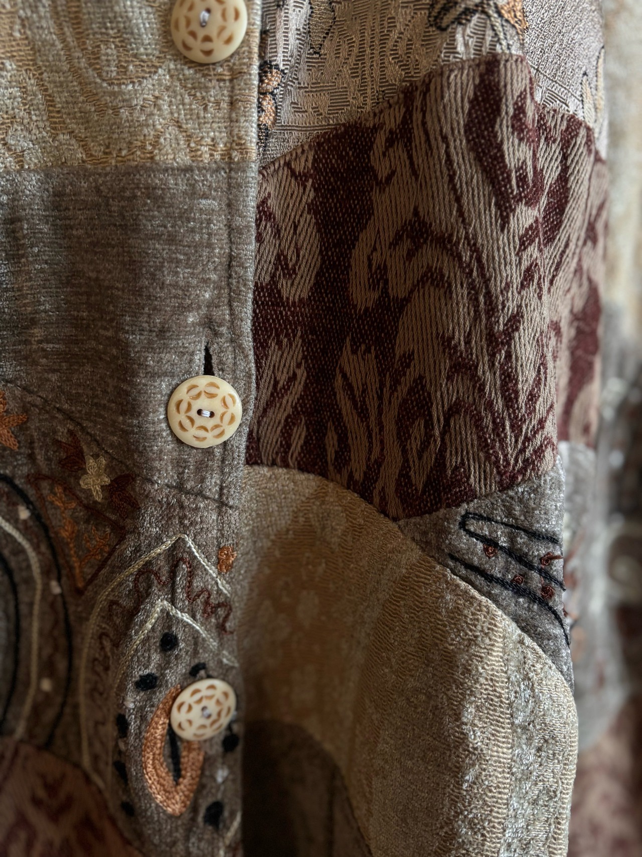 maggie barnes patchwork vintage jacket-5006-9
