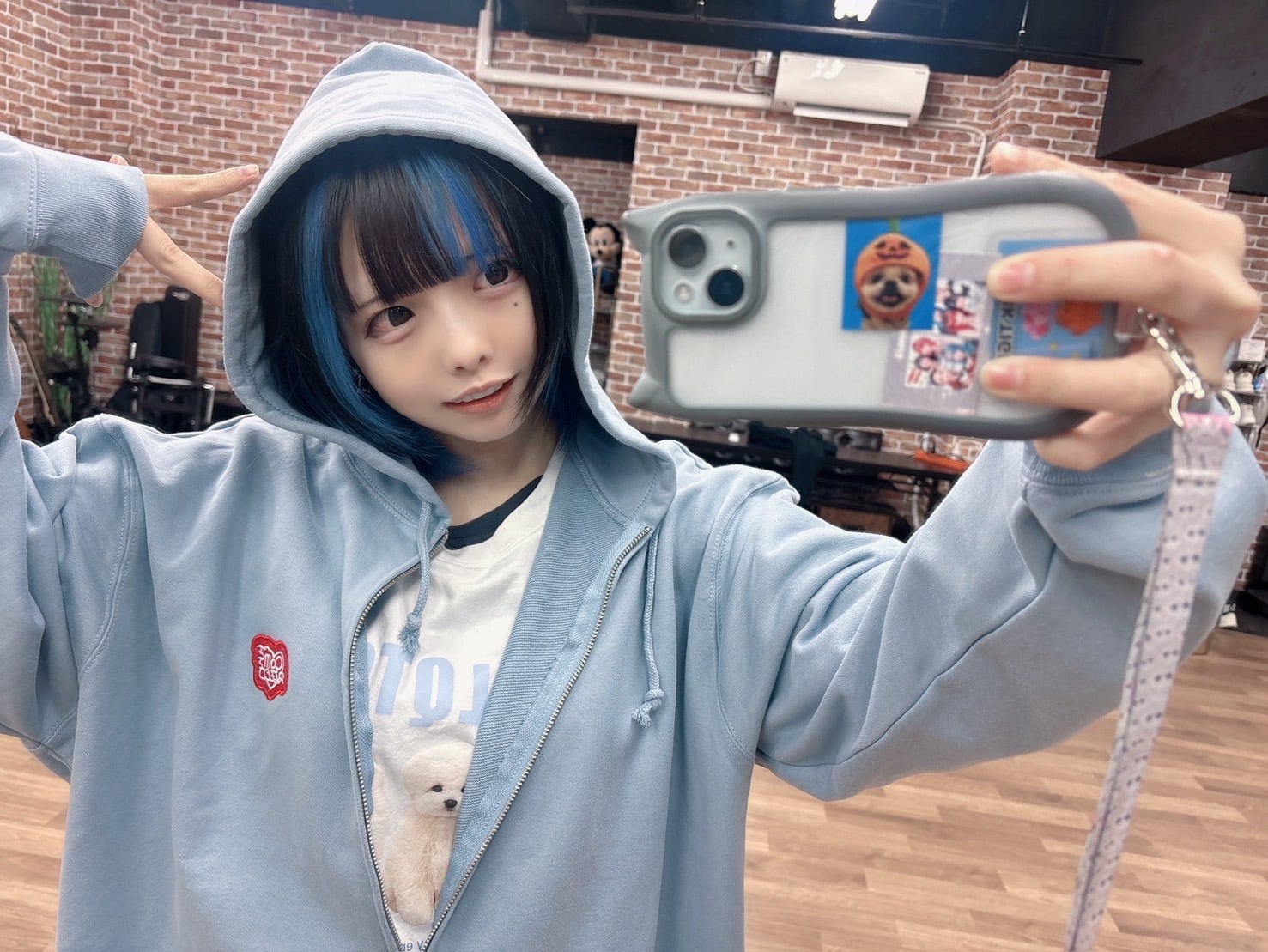 COMRIZED コムライズド 2026AW Logo Zip Up Hooded ロゴジップアップ