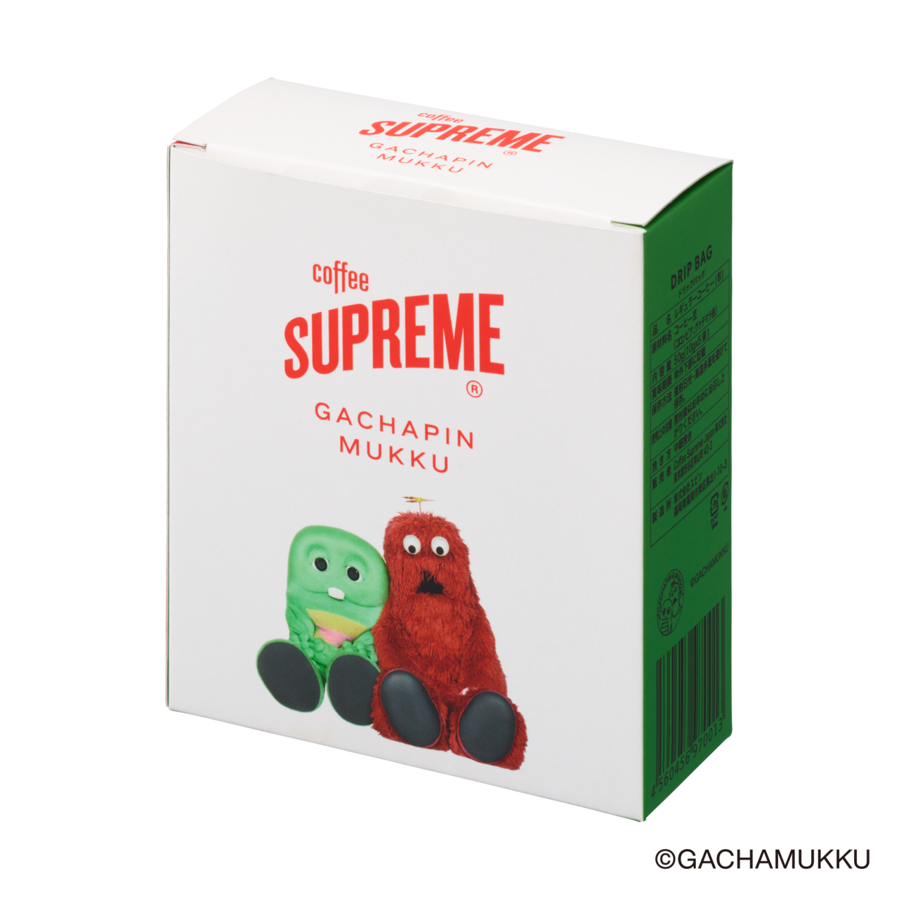 限定ガチャピン・ムック x Coffee Supreme Japan コラボドリップ5個パック