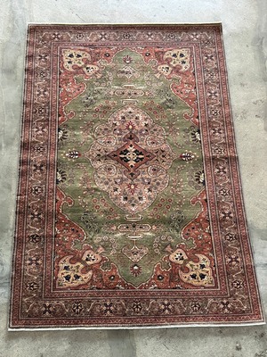 【送料込み】トルコラグ　ヴィンテージ　カイセリ ラデック絨毯　145×218　TRB4022