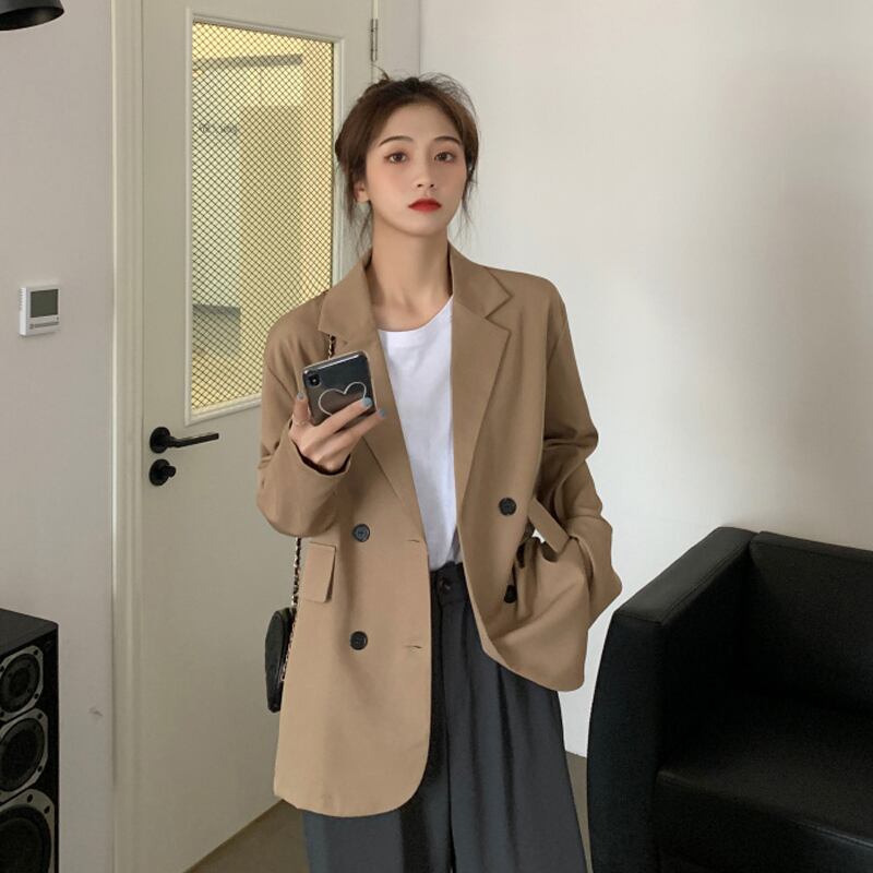 ジャケット スプリングオータムスタイルカジュアル ロング 春物 秋物 試着室27804405162