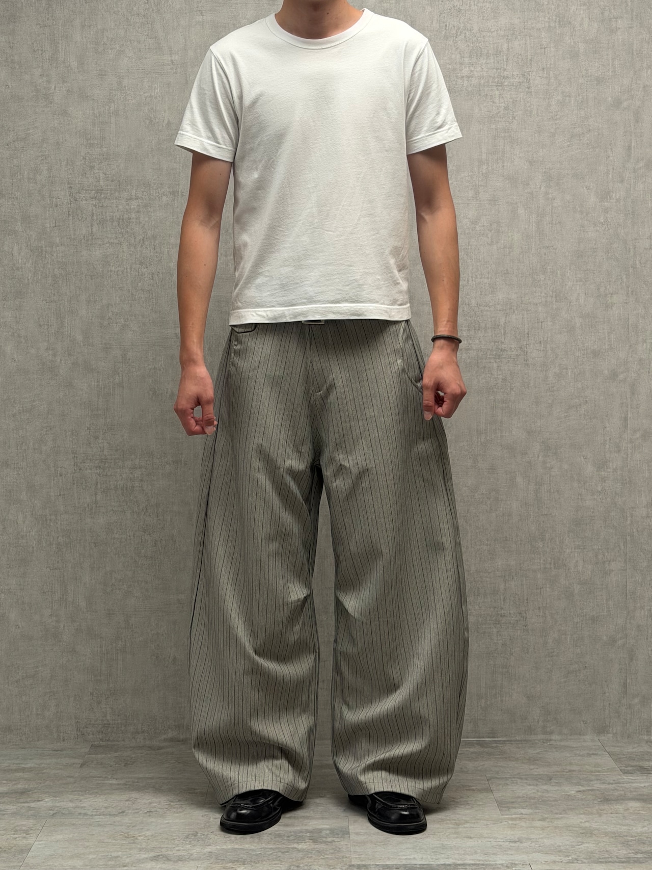 Urban Stripe Wide Trousers
