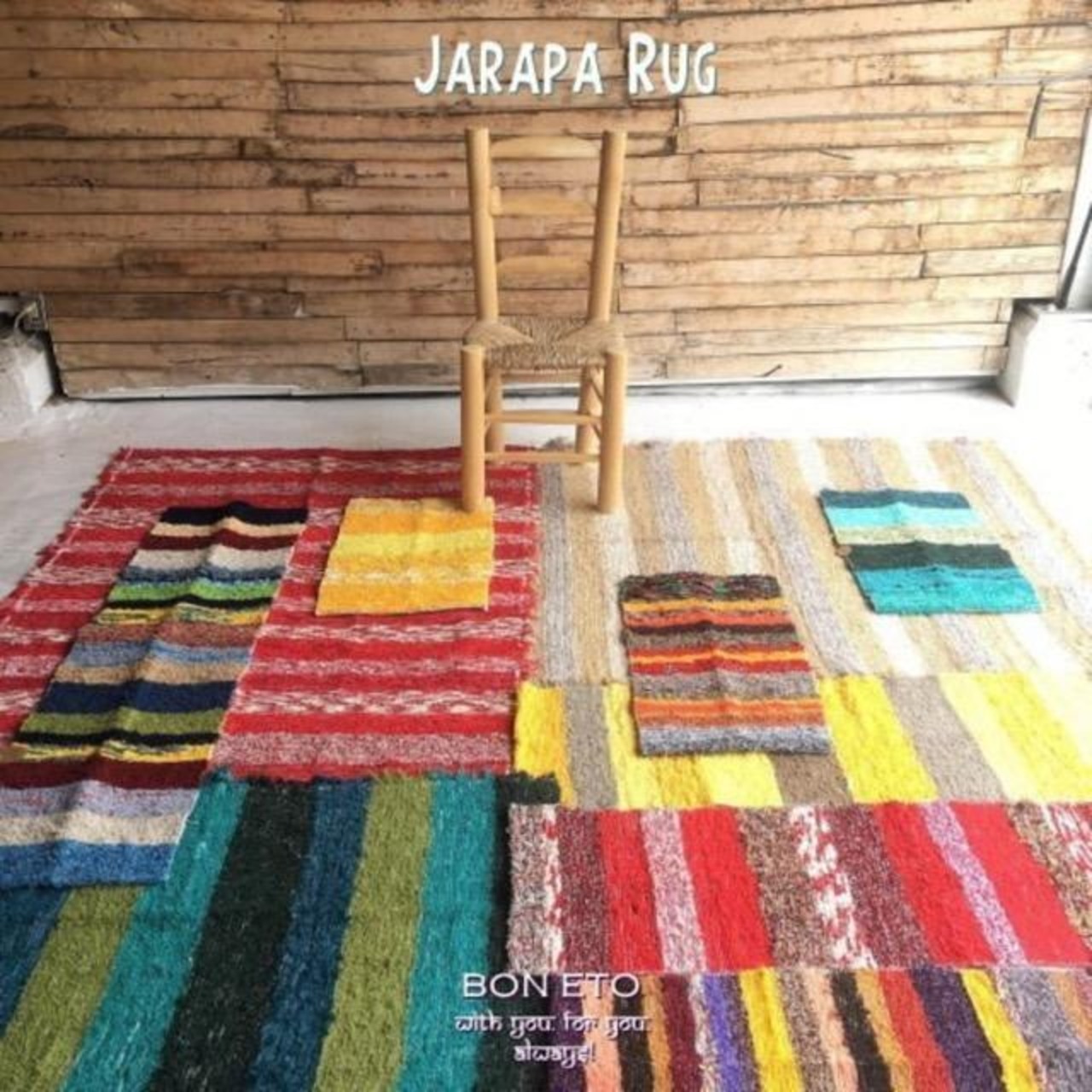 Spain Jalapa rug Long 40×165cm 3color　スペイン　ハラパラグマット　ロング　全3色　ナチュラル　イエロー　マルチ　キッチンマット　丸洗い　アソート