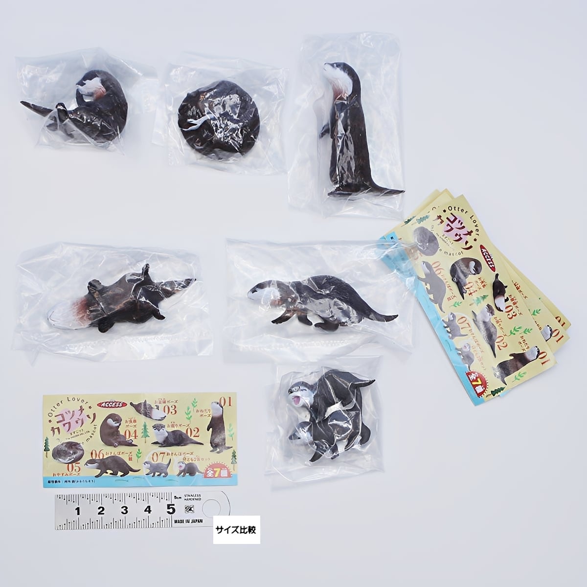 Otter Lover コツメカワウソますこっと ザ・アクセス 【人気の6種