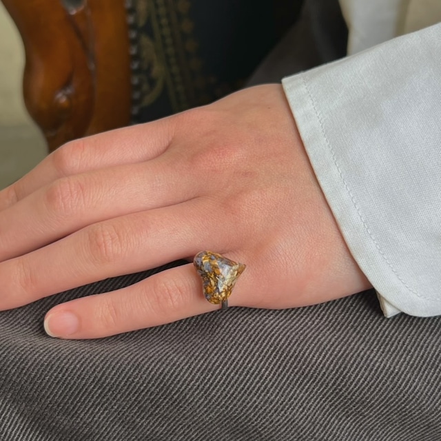 Cherie -YELLOW- pinky ring