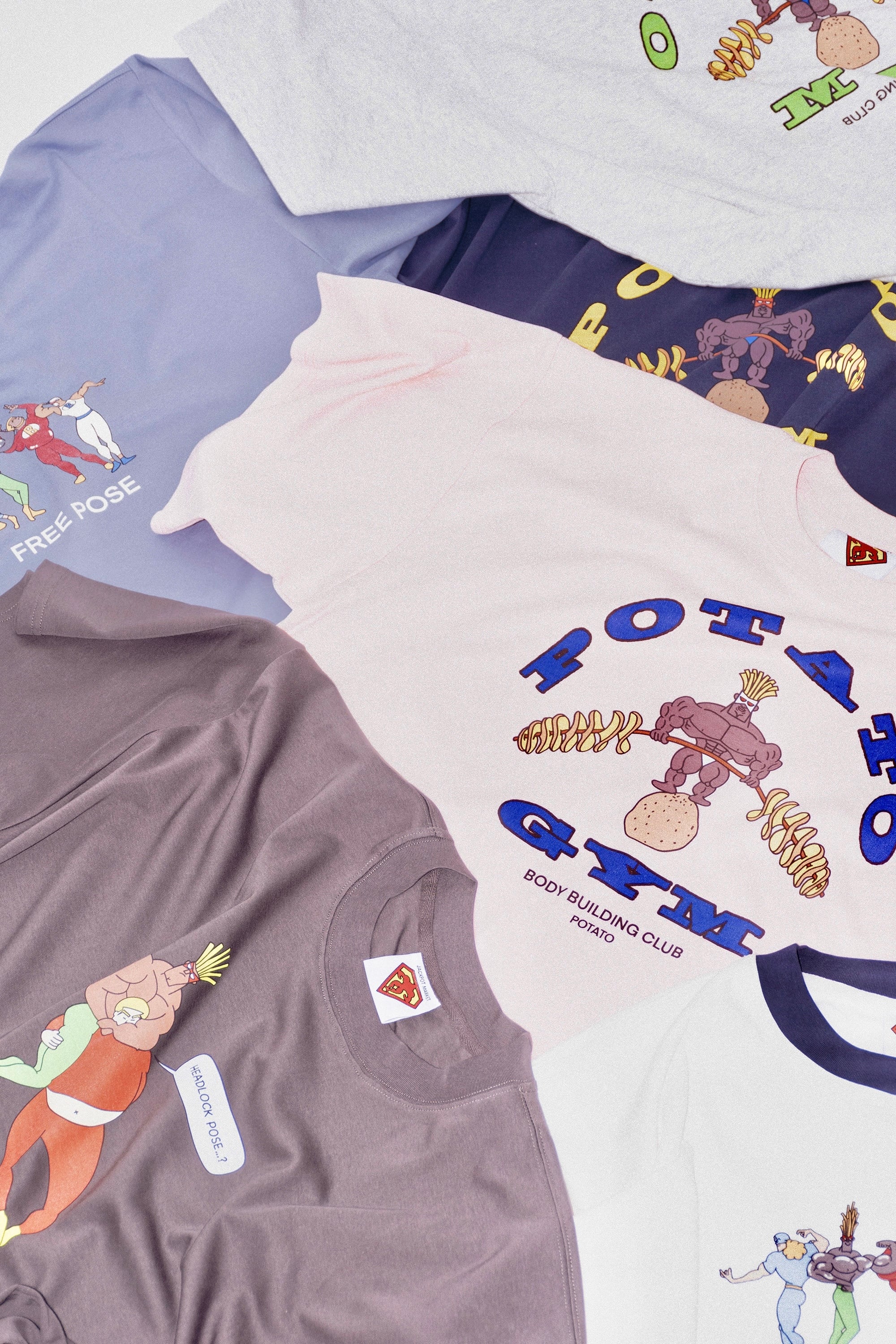 グラフィックTシャツ ポテト4 | JACKPOT MARKET