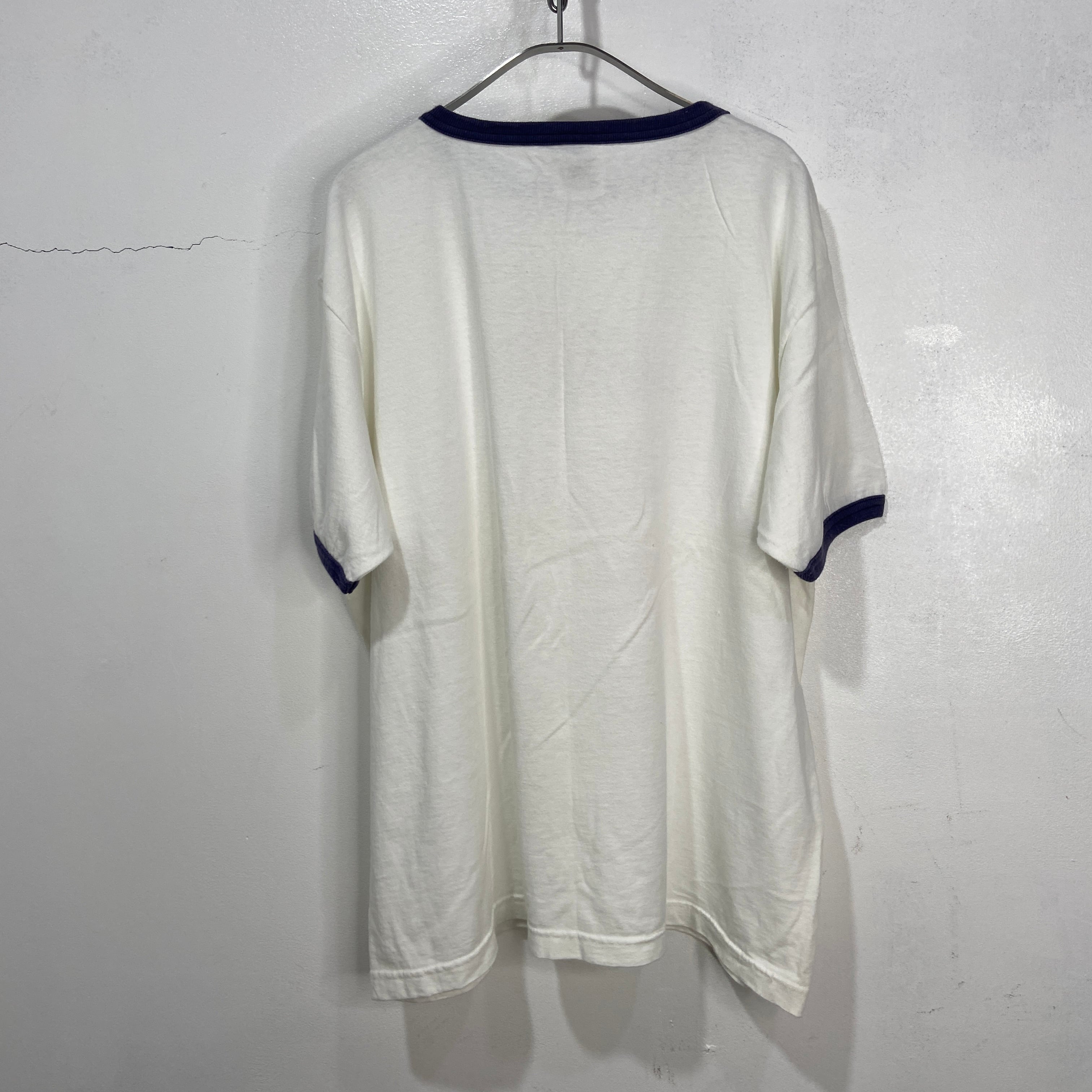 00s adidas パフォーマンスロゴリンガーTシャツ プリントT XL | 古着屋 Uan