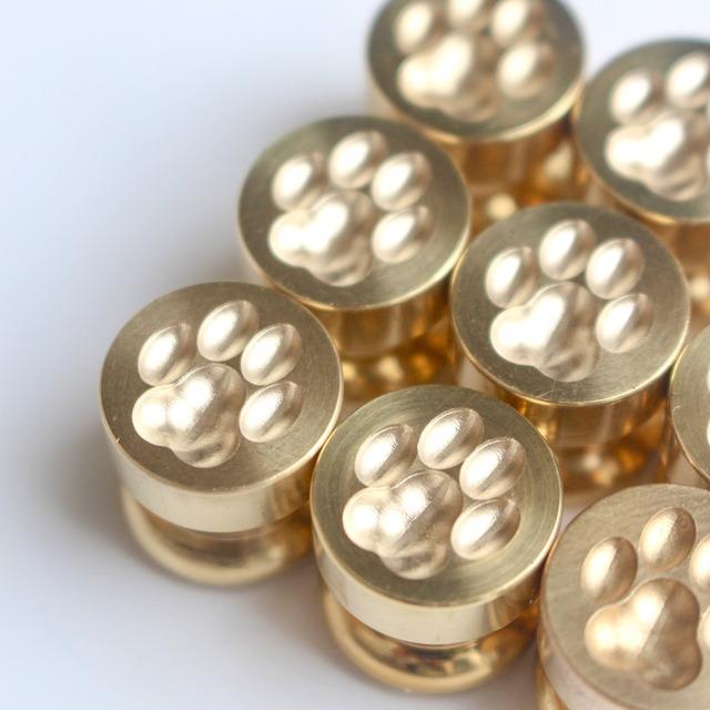 Wax seal stamp│肉球 / Mini paw【15mm】