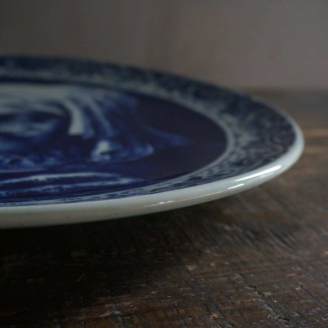古いオランダの陶器皿