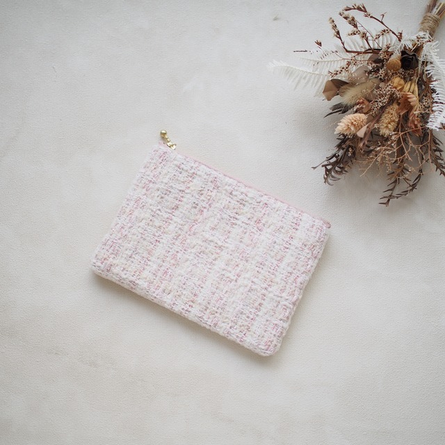 Elisabeth Tweed mini ポーチ