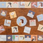 【しまむらひかり】ロールふせんニコニコ「SUN&RAIN」