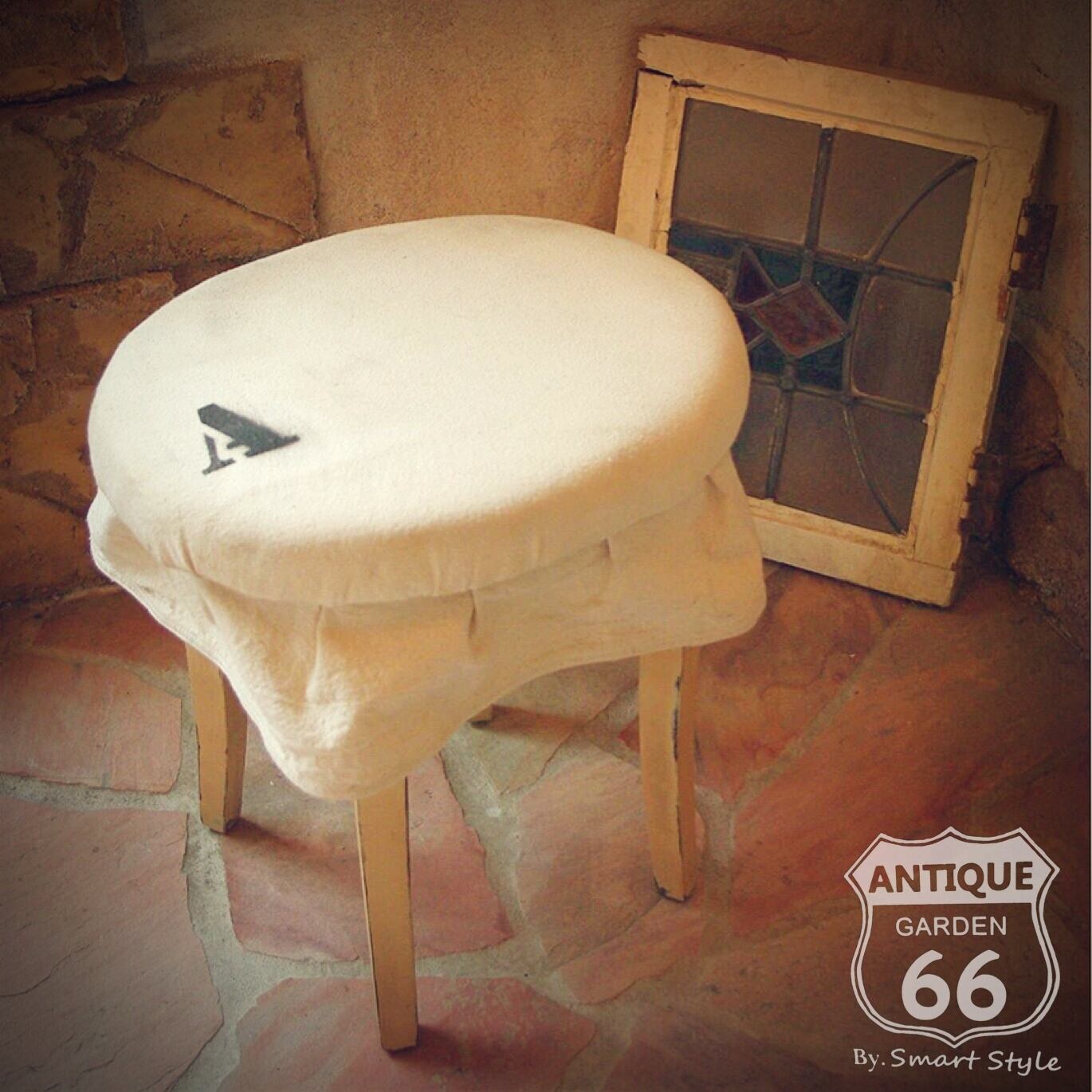 Vintage CALIF 木製　ミルクスツール　チェア　スツール レトロ　椅子