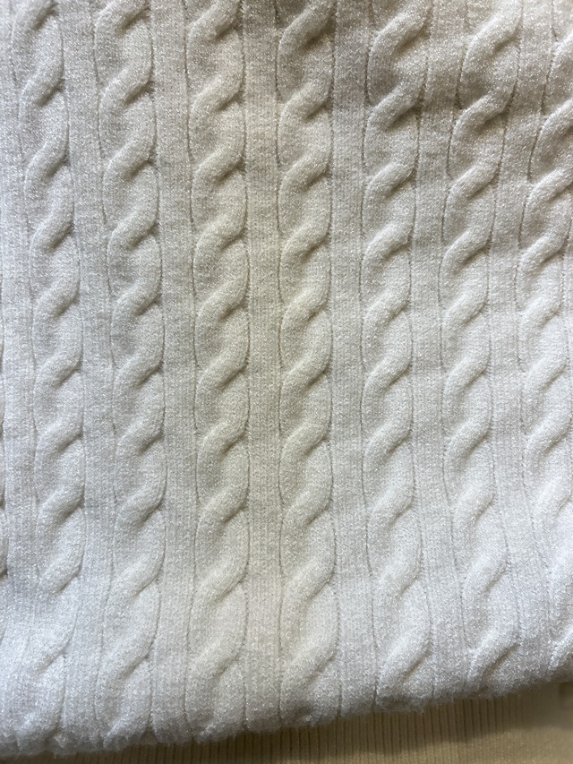 white × navy sailor collar cardigan