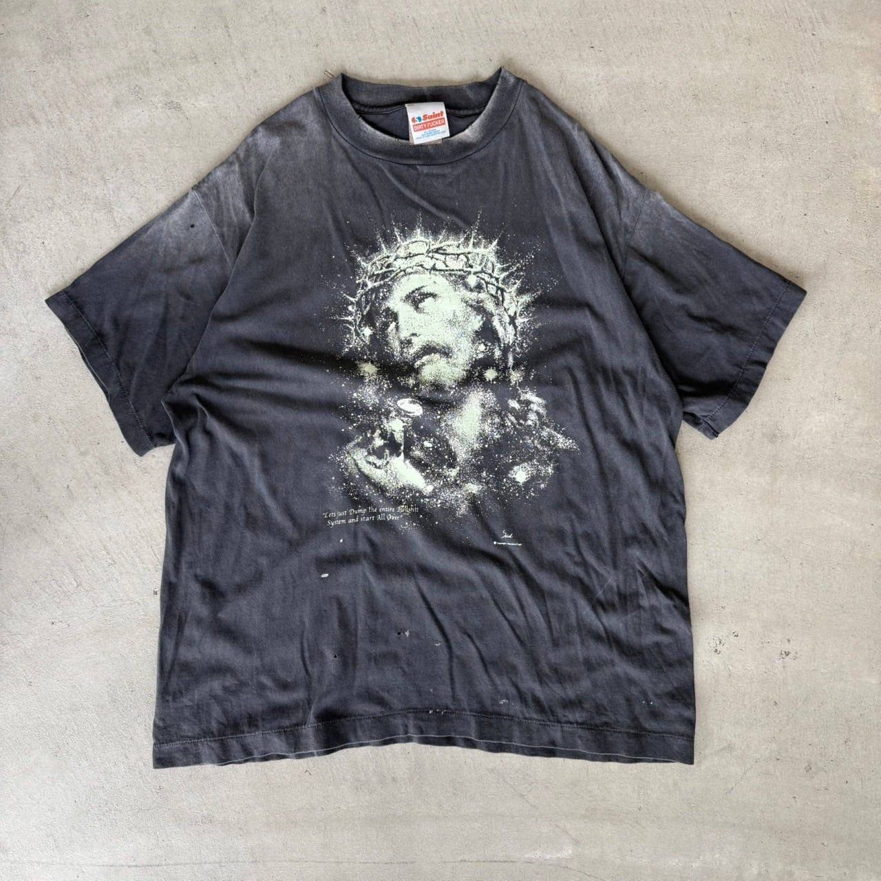 NIRVANA ニルヴァーナ スマイル オフィシャル Tシャツ バンT メンズXL