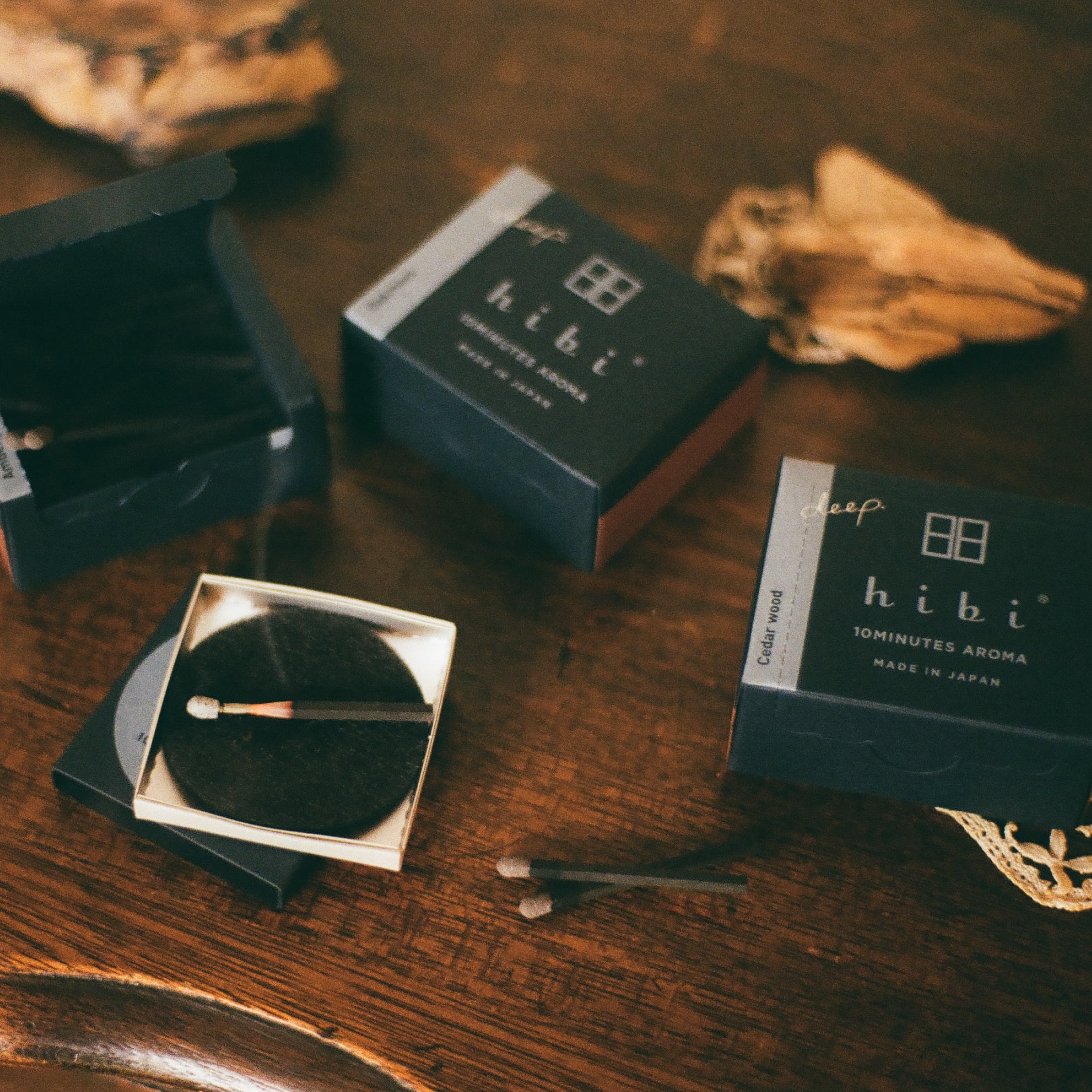 hibi deep. お香スティック ラージボックス 専用マット付