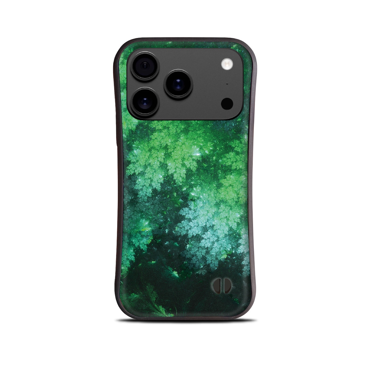 流森 - 和風 耐衝撃グリップ iPhoneケース