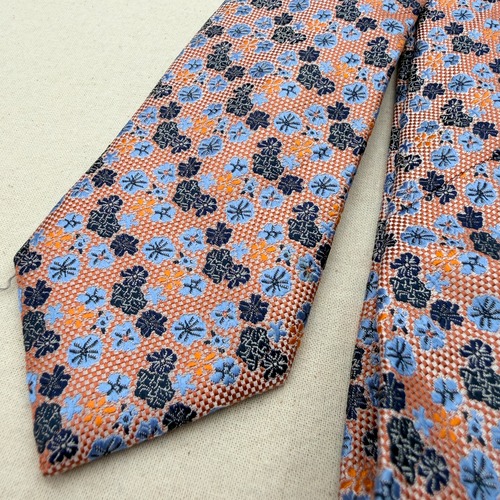 POINT ZERO necktie TIE 花柄　ネクタイ n-435