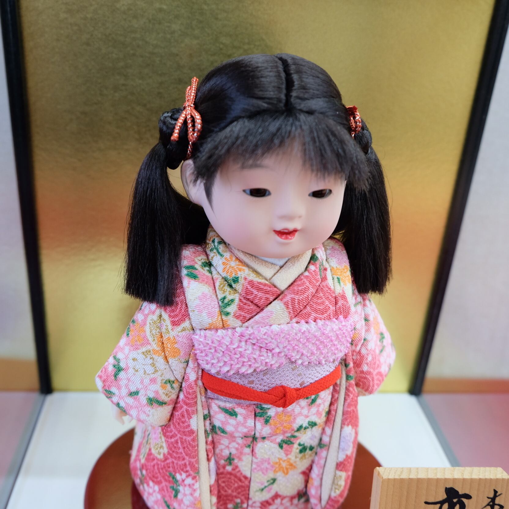 雛人形 久月 木目込市松人形 ケース付｜桃の節句｜インテリア｜市松