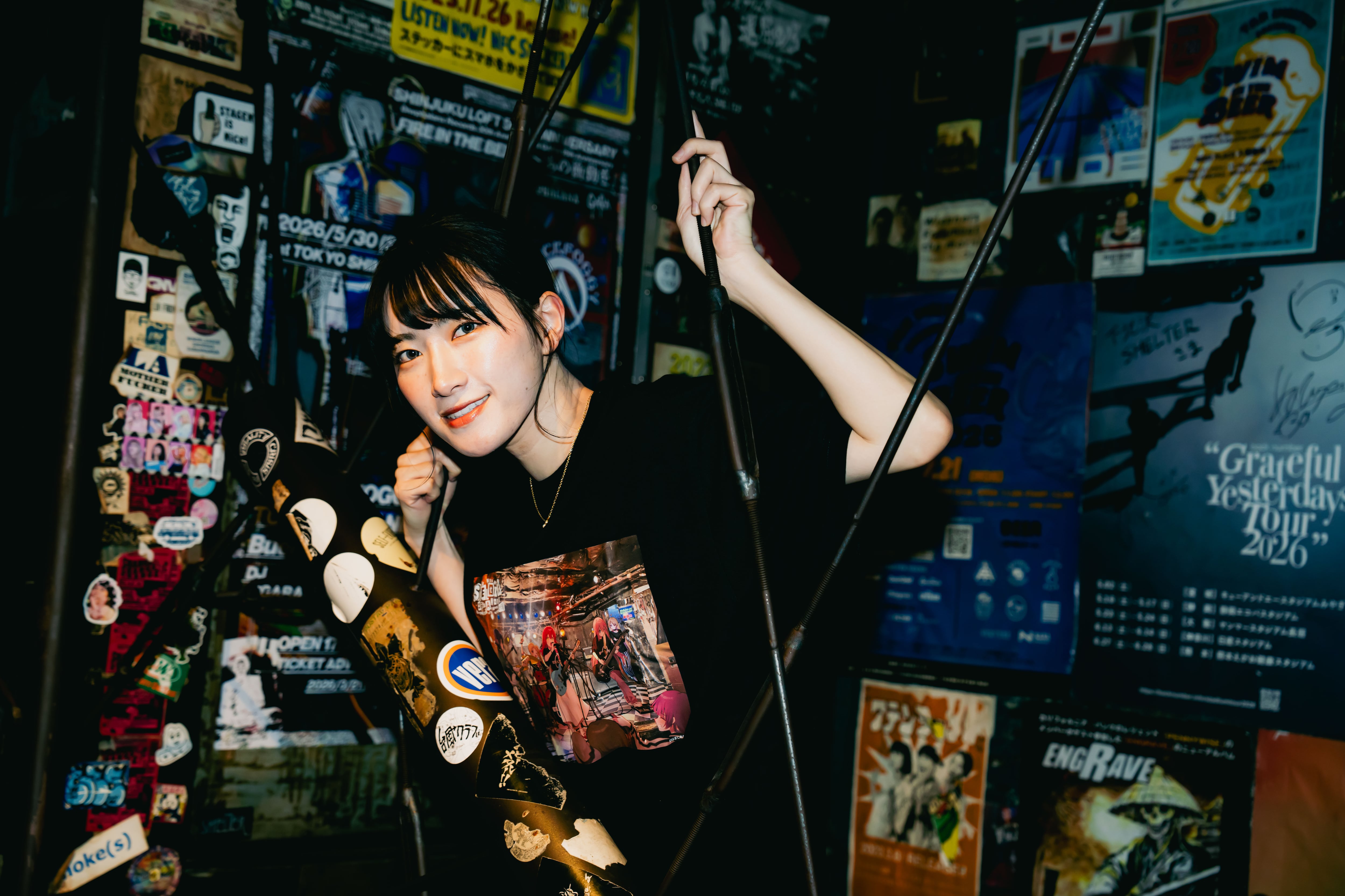 ぼっちざろっく　shelter Tシャツ　XXLサイズ　はまじあき描き下ろし 受注生産】 SHELTER 35th ×はまじあき描き下ろしTシャツ（S〜XL