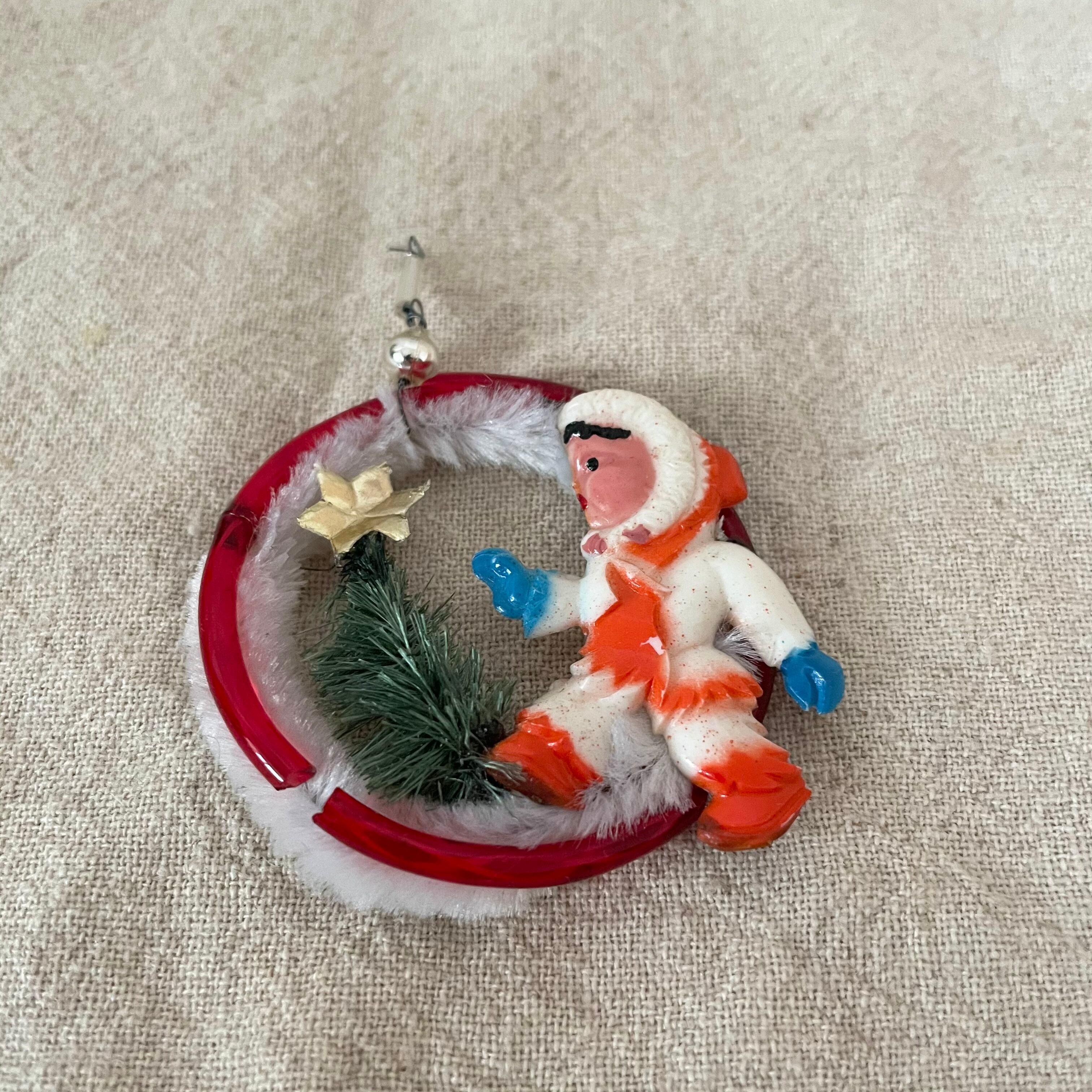 冬の少年のオーナメント