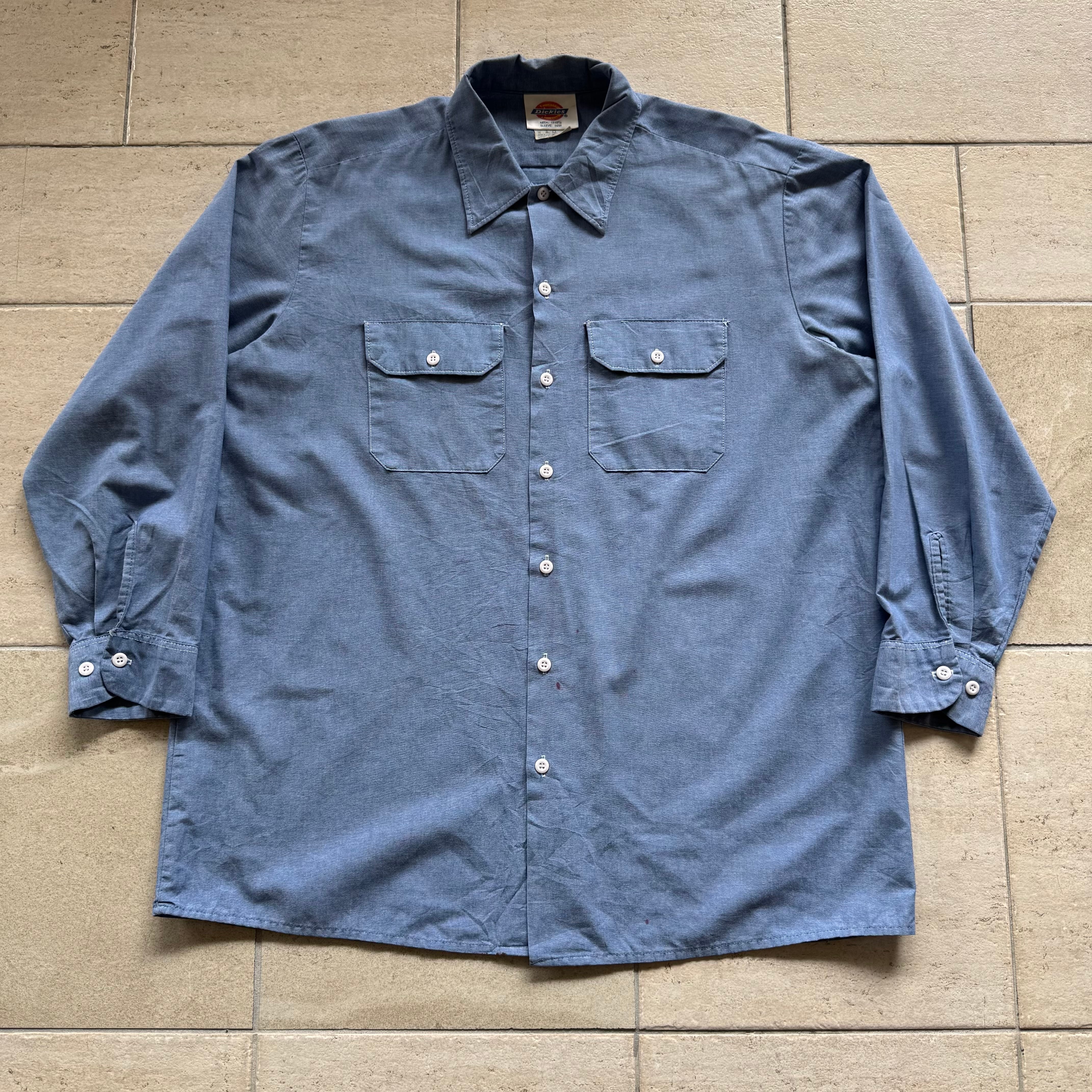 70s DEAD STOCK Glenn Berry Chambray Shirt / vintage ビンテージ