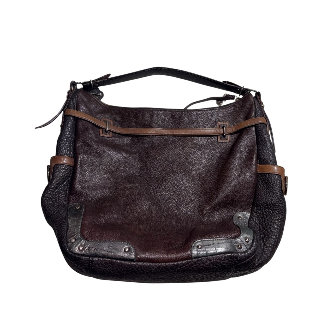 COACH multi leather one shoulder bag