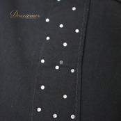 ベリーダンス 衣装 ガラベーヤ ブラック系 カフタン 黒 赤 紫 刺繍 ラインストーン 星 キラキラ ボタン 羽織り ダンス衣装 イベント ステージ 長袖 民族舞踏 レッド系 パープル系