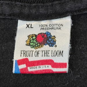 【FRUIT OF THE LOOM】古着 90s プリントTシャツ USA製