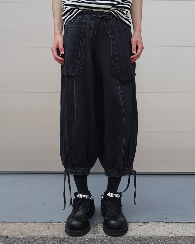 【N｡21】oversize mesh pullover hoodie