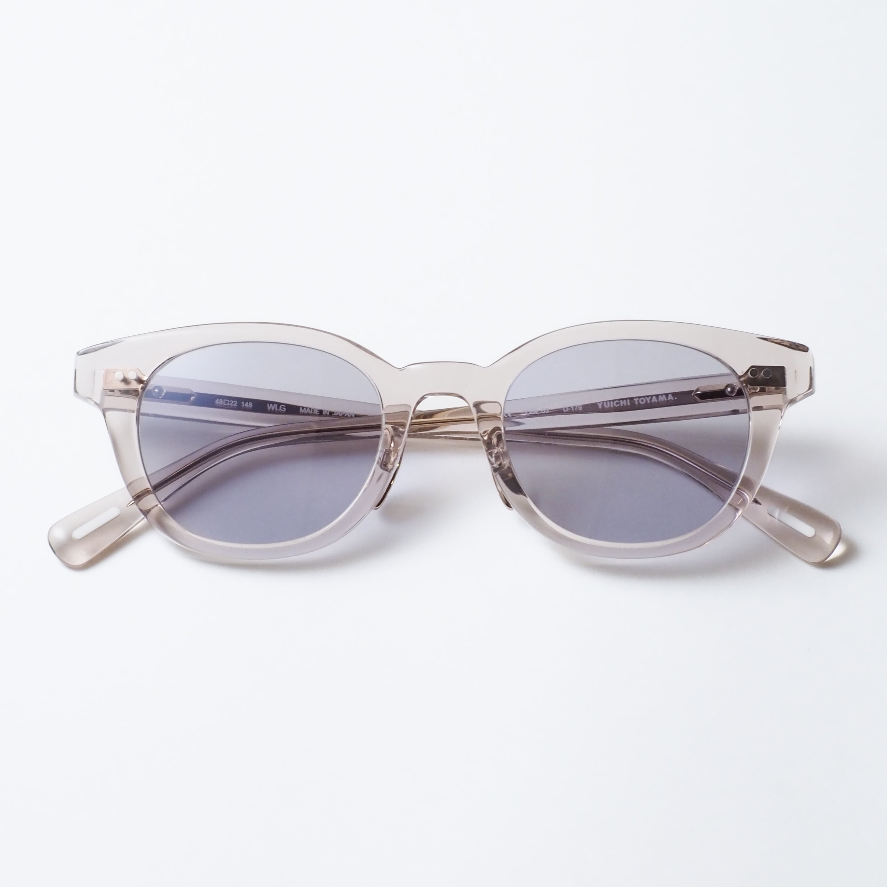 U-179-SG WLG col.03(Clear gray beige)【YUICHI TOYAMA.】 | downtownshop