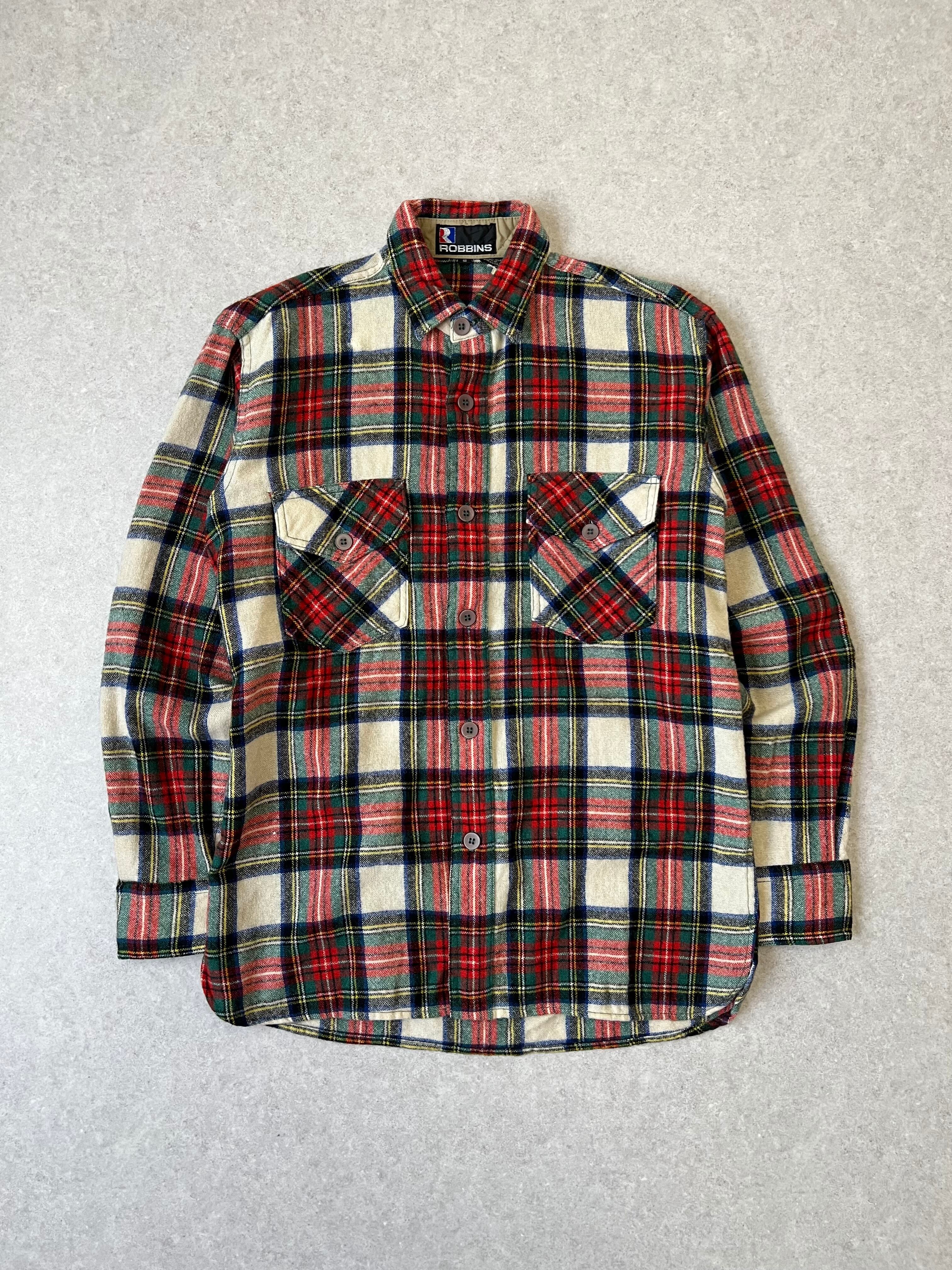 90s Eddie Bauer Shadow Check Shirts 【M】 90年代 エディーバウアー