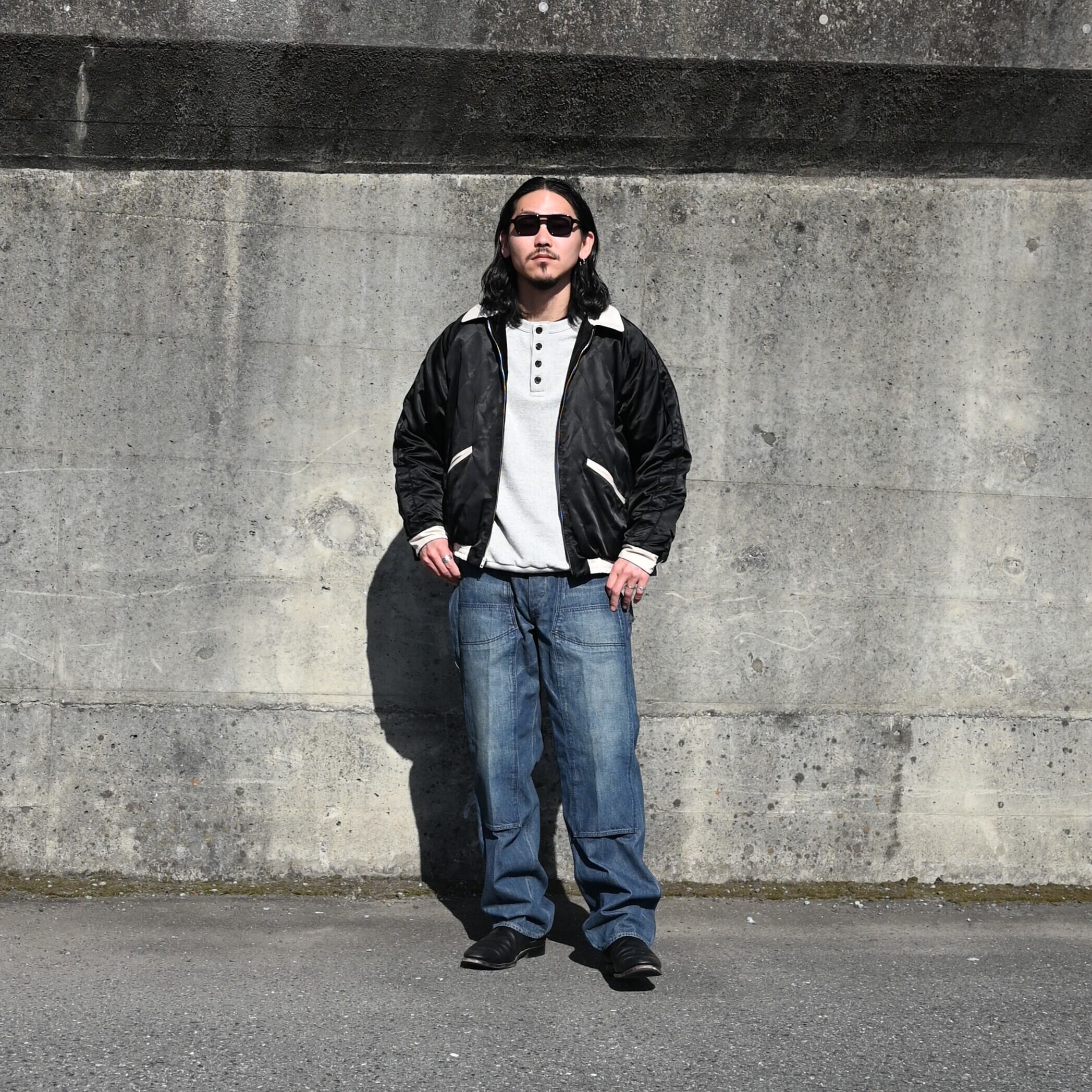 OLD JOE(オールドジョー)STUNNING VELVET SOUVENIR JACKET(Niwatori to