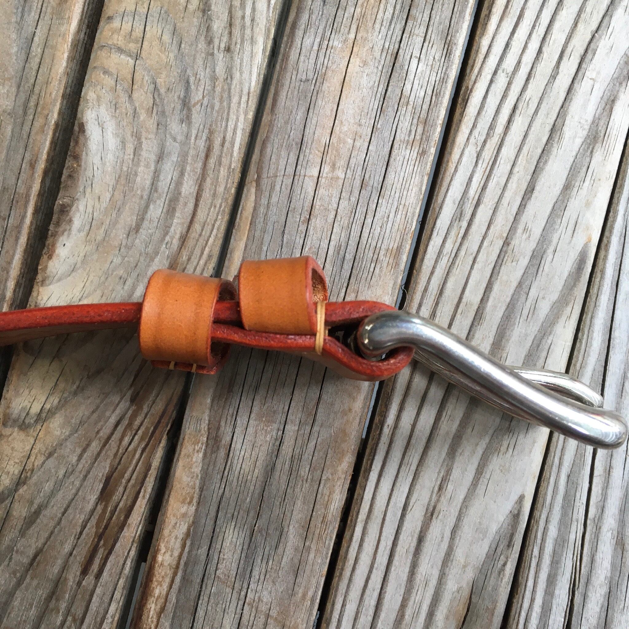 THE BRIDLE LEATHER BELT WIDE / HARDY & SON'S | LOTUS CALIFORNIA