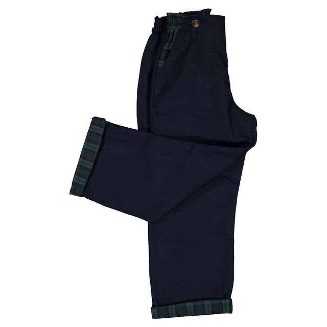 ご予約【MaisonMarelle】送料無料Pants LEBON - blue reversible18m-4y