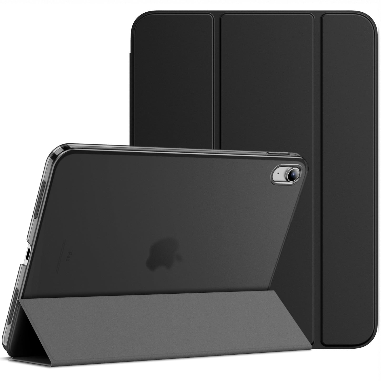 JETech iPad (A16) 第11/10世代用 ケースカバー (ブラック)