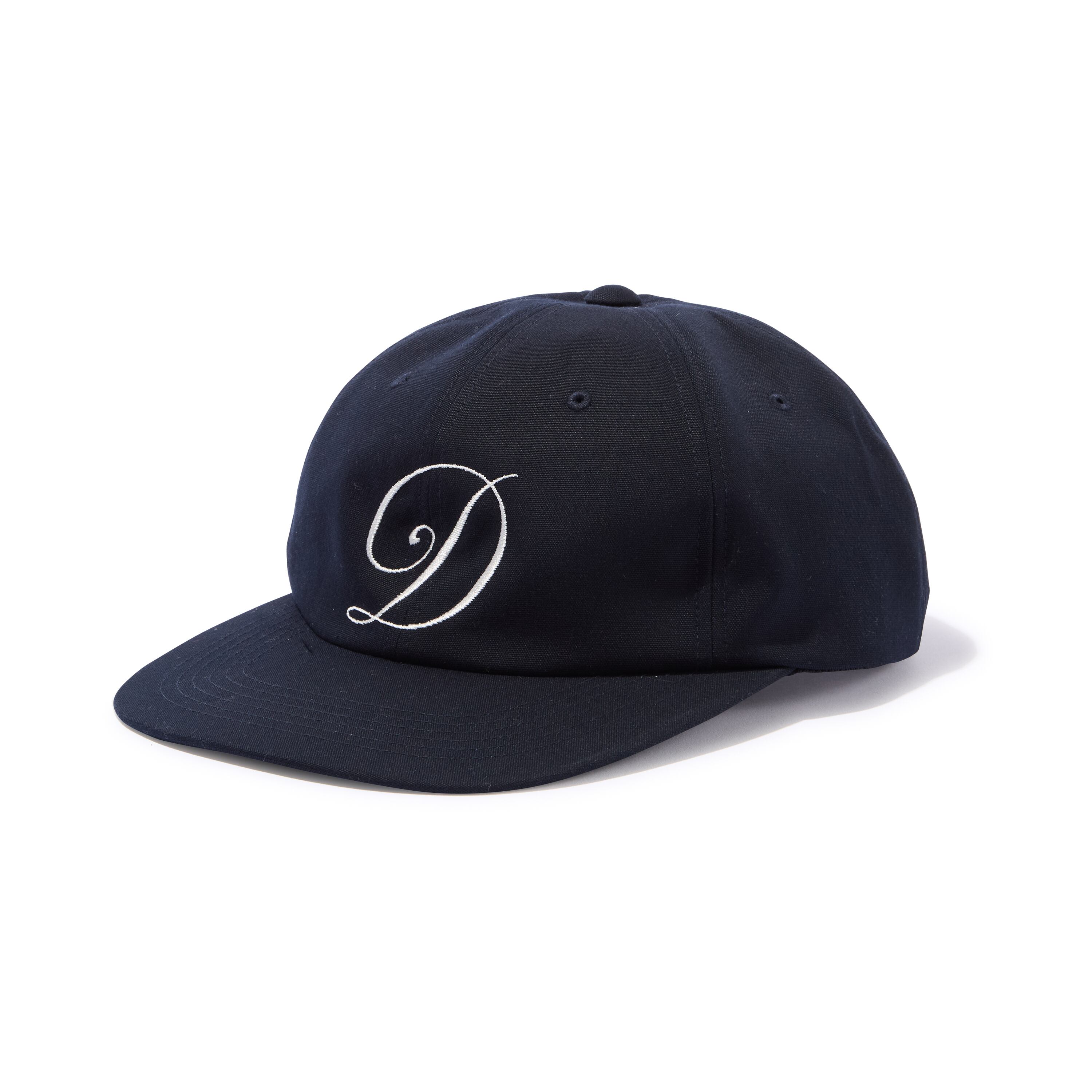【Diaspora Skateboards】Script Low Ball Cap(Navy)〈国内送料無料〉