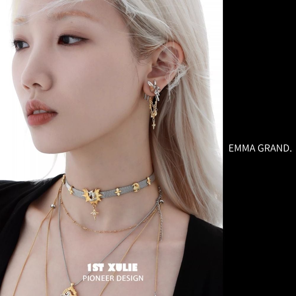 夢空を駆けるペガサスの星落ちピアス E00637 | EMMA GRAND