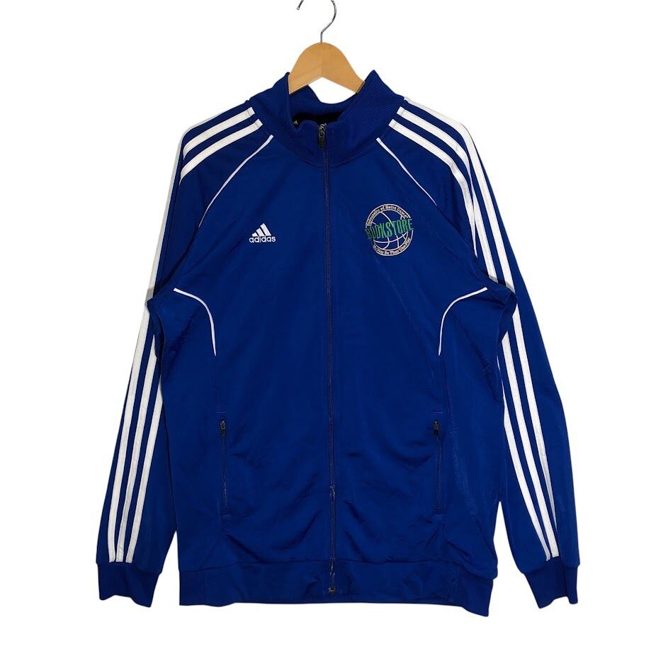 adidas アディダス ジャージ/トラックジャケット ネイビー L-XLサイズ adidas アディダス ジャージ/トラックジャケット ネイビー L-XLサイズ