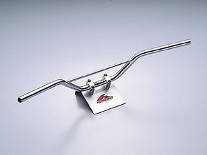 【在庫処分】ハリケーン(HURRICANE) ハンドルバー P7/8インチ トラッカースペシャル ブリッジ付 クロームメッキ HB0034C-01
