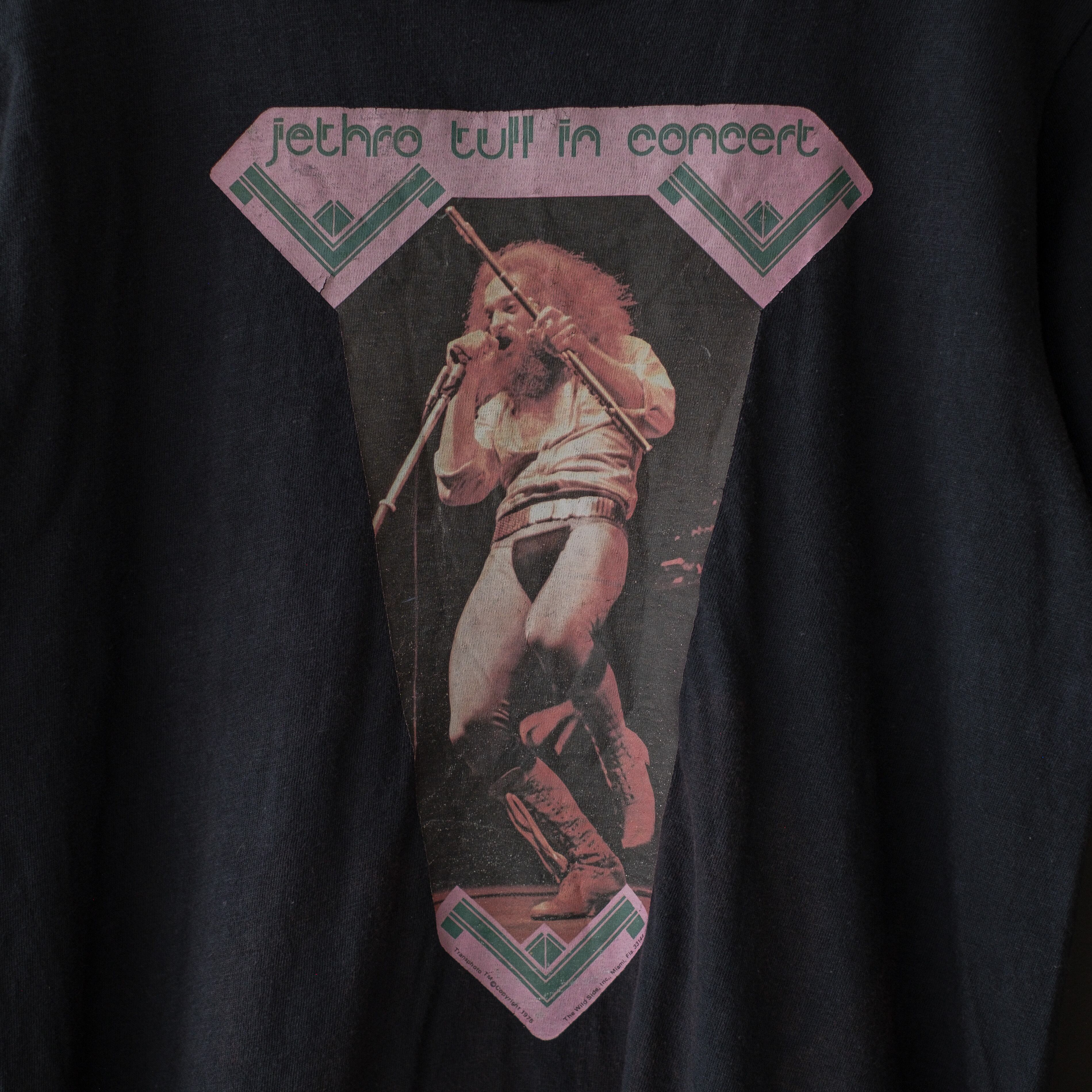 used- 1976 Jethro Tull tour tee | dros dro