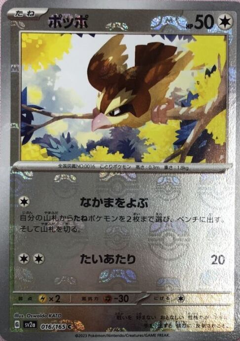 【美品】ポッポ(マスターボールC)