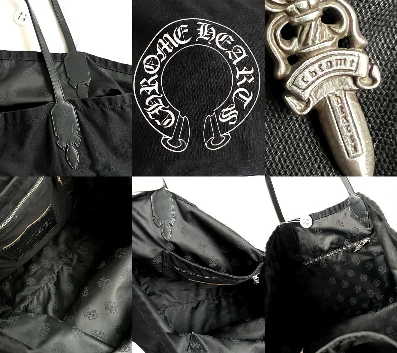 CHROME HEARTS クロムハーツ LUCILLE ルシール トート バッグ CHROME HEARTS クロムハーツ LUCILLE ルシール トート バッグ