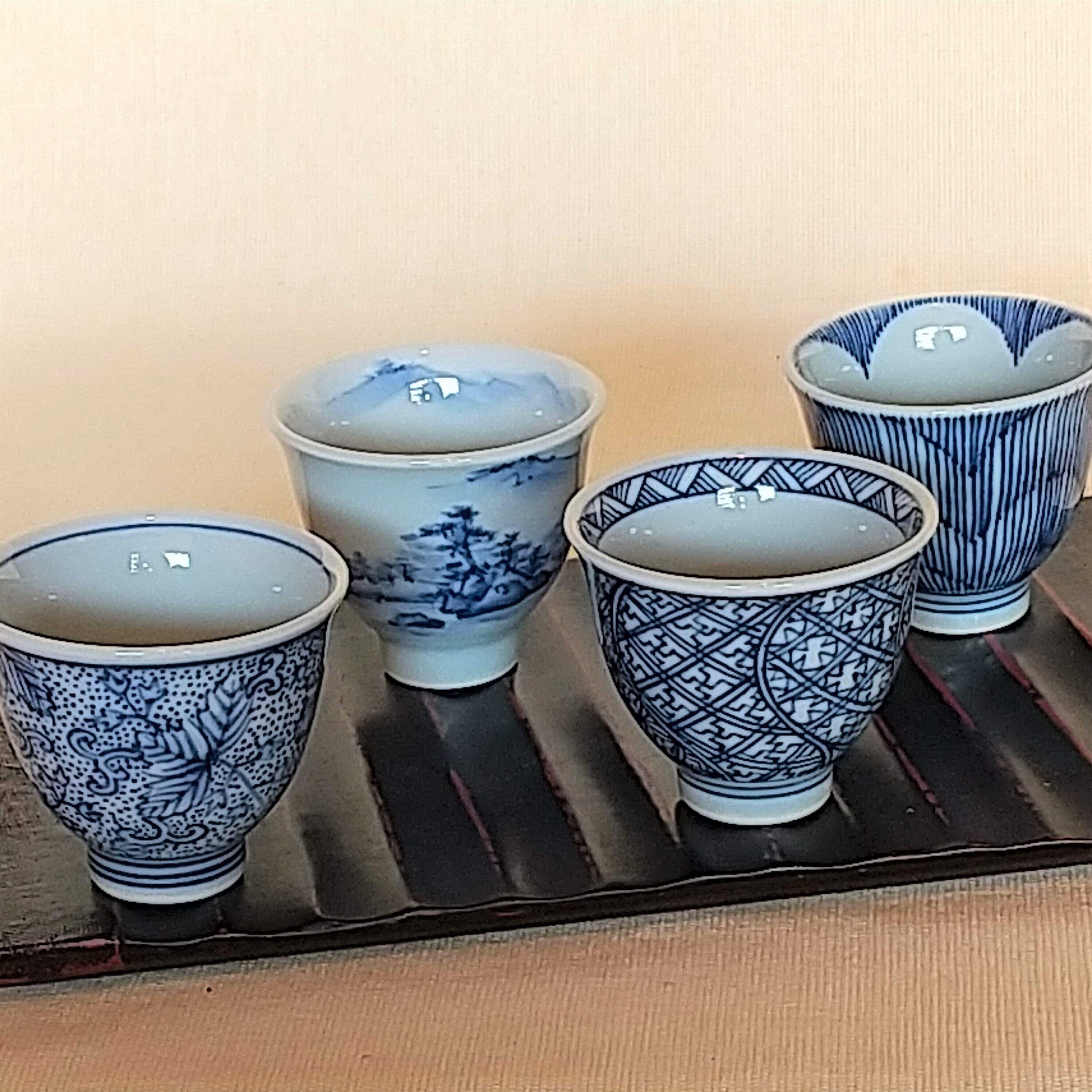 伐太郎窯 染付 桐紋 玉露煎茶 | 有田焼作家の作品が買えるお店