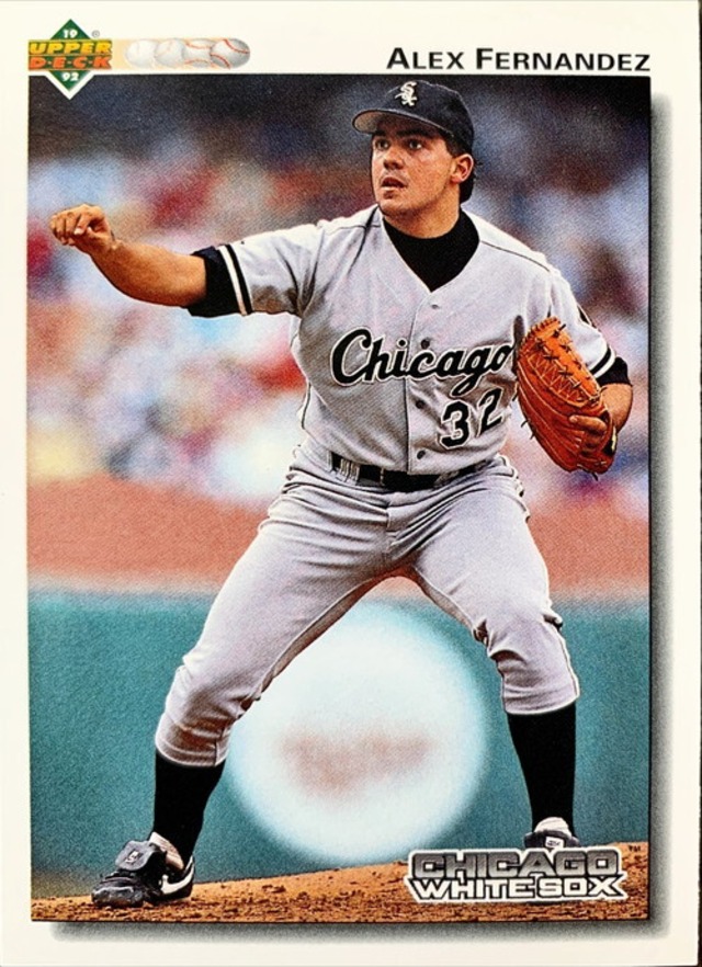 MLBカード 92UPPERDECK Alex Fernandez #551 WHITE SOX